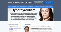 Desktop Screenshot of mythyroidmd.com